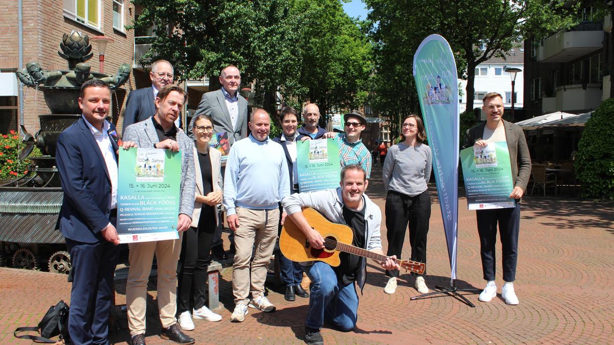 Würselen Feiert 100 Jahre Stadtrechte Mit Fulminantem Fest | Aachener ...